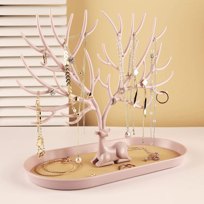 Schmuck-Displayständer Geweih Baum Hirsche 24.5x12x21cm