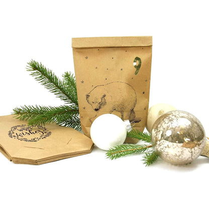 Adventskalender Tüten zum Befüllen, Weihnachtskalender