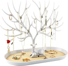 Geweih Schmuck Displayständer Baum Turm Ohrringe Halsketten Armbänder