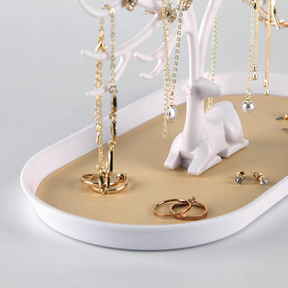 Geweih Schmuck Displayständer Baum Turm Ohrringe Halsketten Armbänder