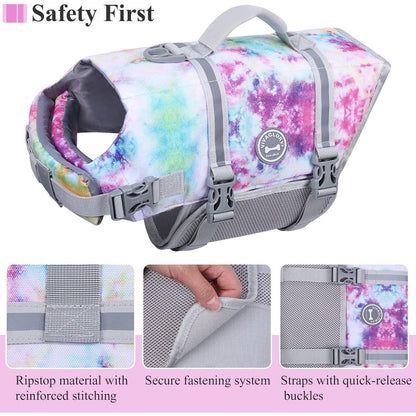 Hundeschwimmweste Ripstop Auftrieb Sichtbarkeit Größe XS