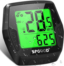 Fahrradcomputer Kabellos 21 Funktionen IP54 Wasserdicht Display