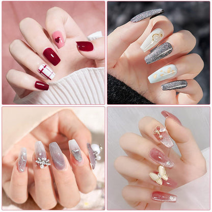 500 Falsche Ballerina Nägel – Natürliche Acryl Nail Tips