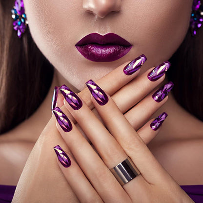 500 Falsche Ballerina Nägel – Natürliche Acryl Nail Tips