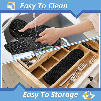 45x30cm Premium Barmatte Abtropfmatte Silikon Rutschfest