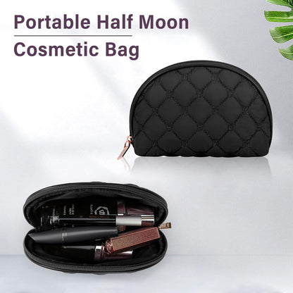 NUBILY Damen Kosmetiktasche Organizer wasserdicht Doppelschicht groß 2 Stücke Schwarz