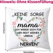 Mama Geschenk Kissenbezug 45x45cm Muttertagsgeschenk