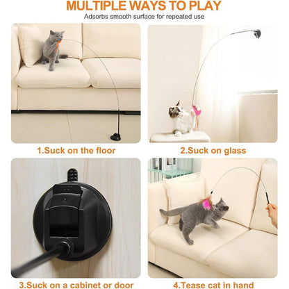 Interaktives Katzenspielzeug Set 13-teilig für