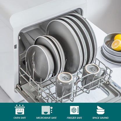 SESAM Tafelservice Steingut 16-teilig, Scandinavian Design