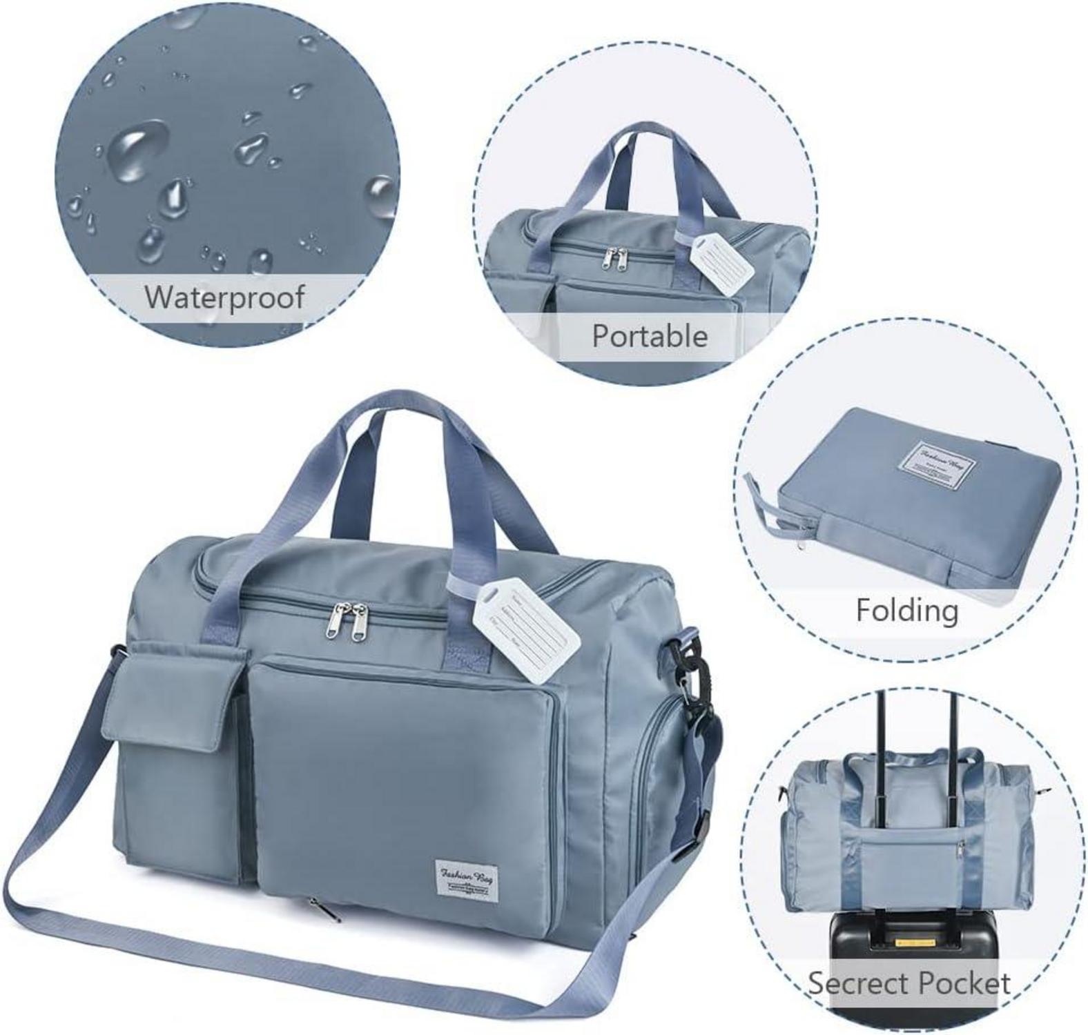 Flintronic 35L Faltbare Reisetasche Große Weekender