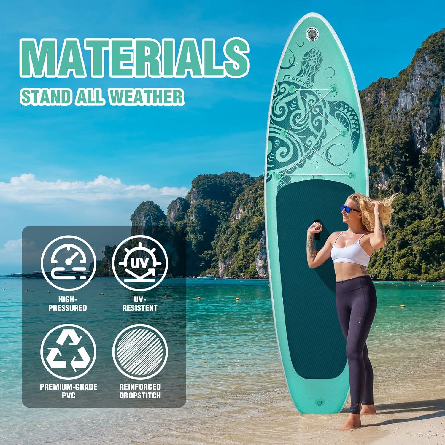 Aufblasbares Paddle Board SUP Stand Up Paddleboards Zubehör Set