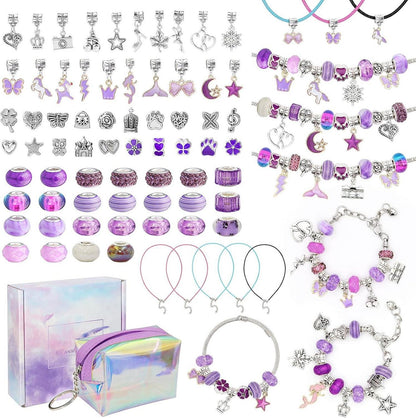 DIY Schmuck Basteln Set Mädchen 6-12 Jahre