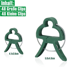 Pflanzenclips für Tomaten Gurken Rosen Rankpflanzen 96er Set