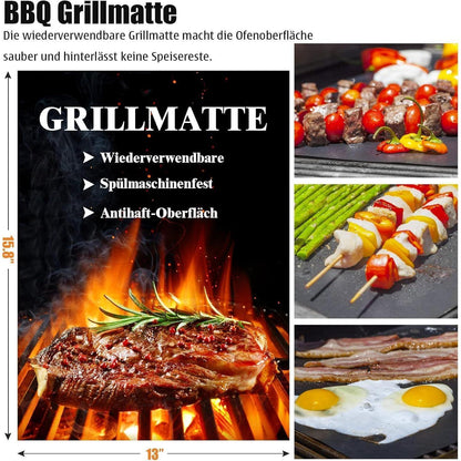 XXL Grillzubehör Grillbesteck Set 30 Teilig Camping Zubehör