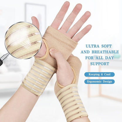 Handgelenkbandage Handgelenkstütze Klettverschluss Sport Atmungsaktiv