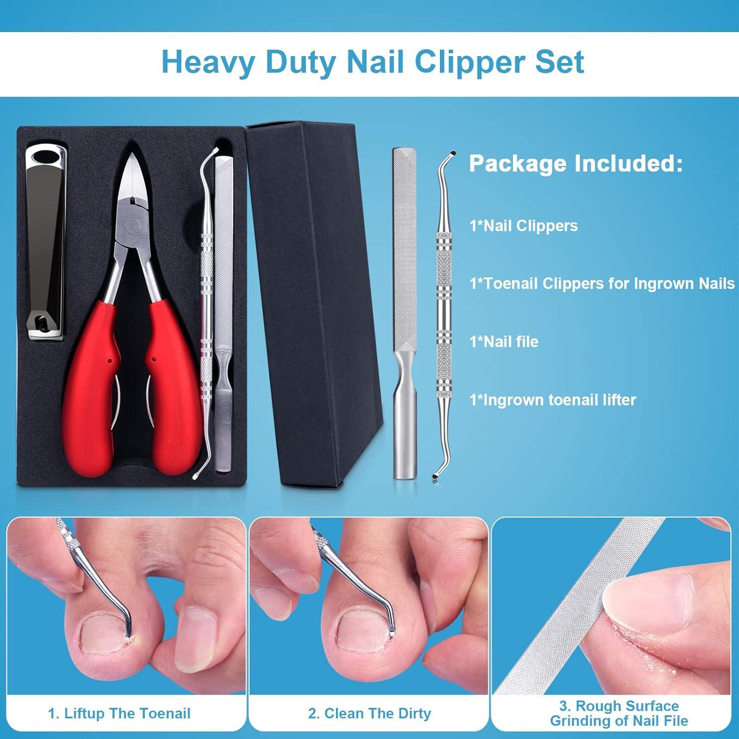Professionelle Nagelknipser für eingewachsene Nägel, Edelstahl