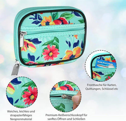 Tablettenbox 7 Tage Medikamentenbox Stoffkoffer BPA-frei