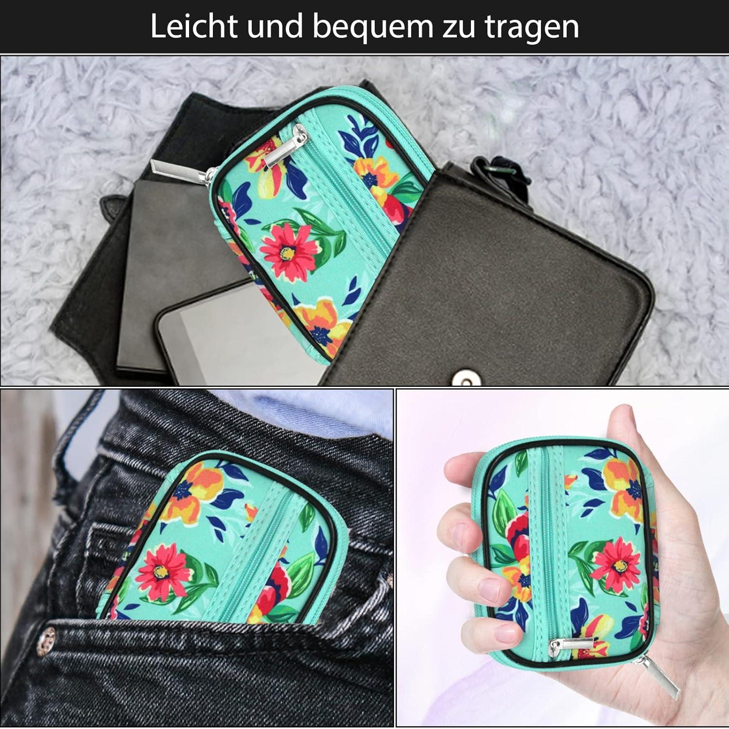 Tablettenbox 7 Tage Medikamentenbox Stoffkoffer Geschenkidee