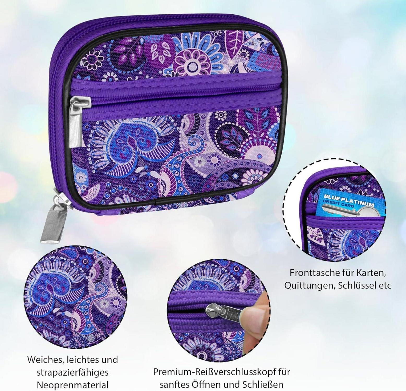 Tablettenbox Pillendose 7 Tage Medikamentenbox Reißverschluss