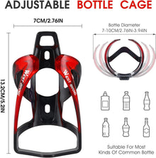Leichter Fahrrad Flaschenhalter für MTB Rennrad, 2er-Pack