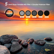 PROfezzion 77mm Variabler ND CPL Filter mit Zirkularer