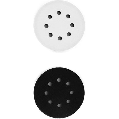 Schaum Interface Pad Kissen 125mm 2 Stück Klett 8-Loch