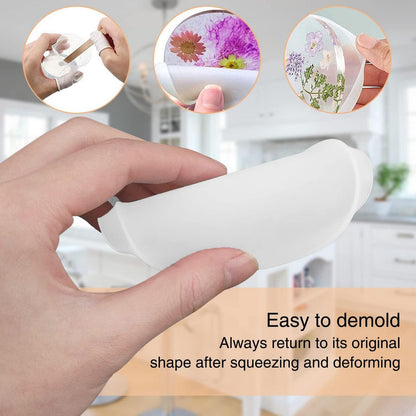 Silikonform Untersetzer für Epoxidharz & DIY Heimdekoration