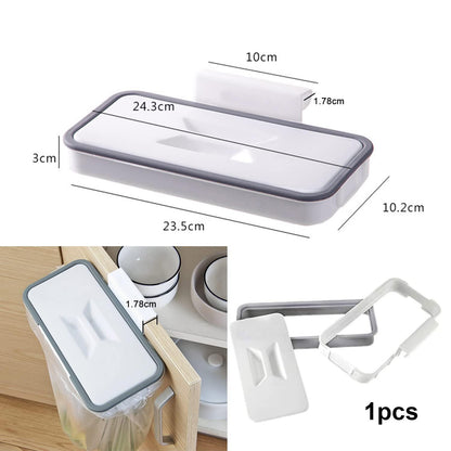 Hängender Müllsackhalter mit Deckel für Küche Schrank
