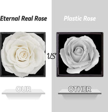 Ewige Rose mit I Love You Halskette in