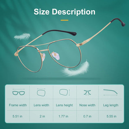 GIMDUMASA Computerbrille Blaulichtfilter Gaming Brille
