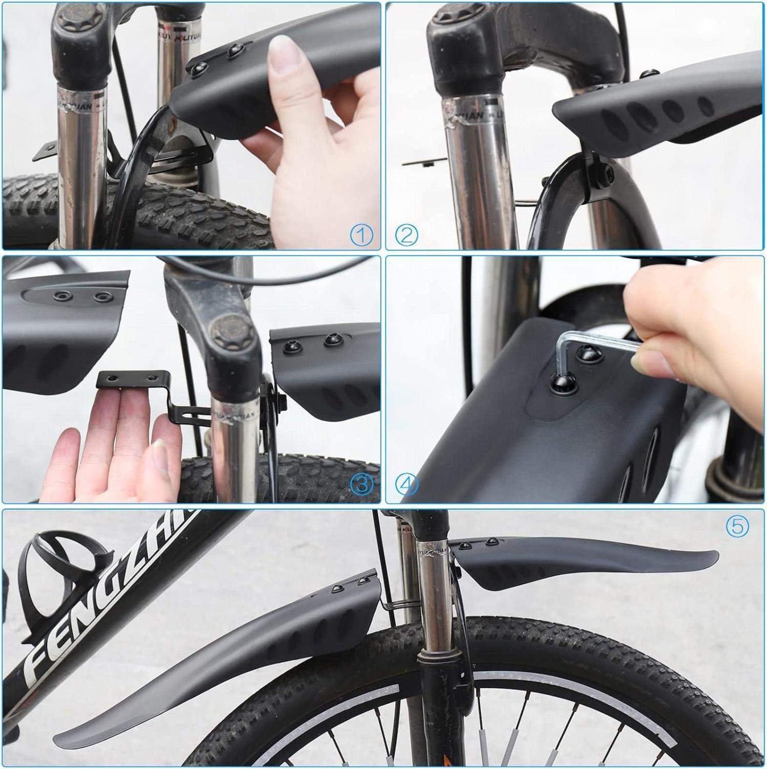 Fahrrad Schutzblech Set 24-29 Zoll MTB Rennrad Universal