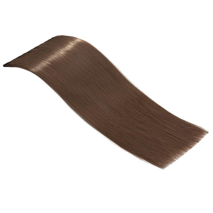Clip-in Haarverlängerung Echthaar 60cm Goldbraun