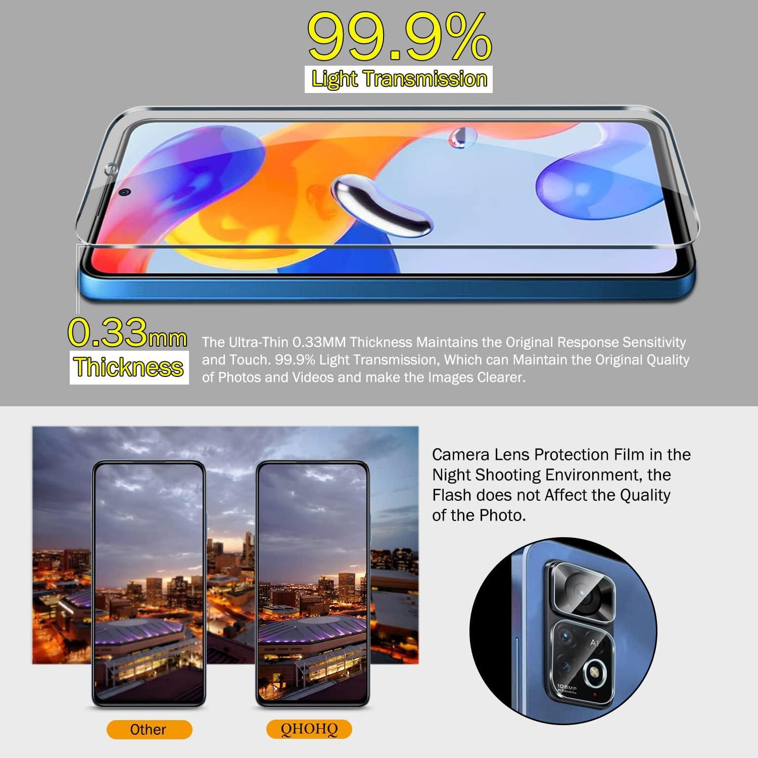 Panzerfolie Xiaomi Redmi Note 11 Pro 4G/5G 9H Härte Anti-Kratz