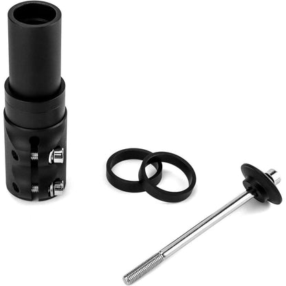 QWORK® Fahrrad Lenkererhöhung Aluminium Vorbau Adapter