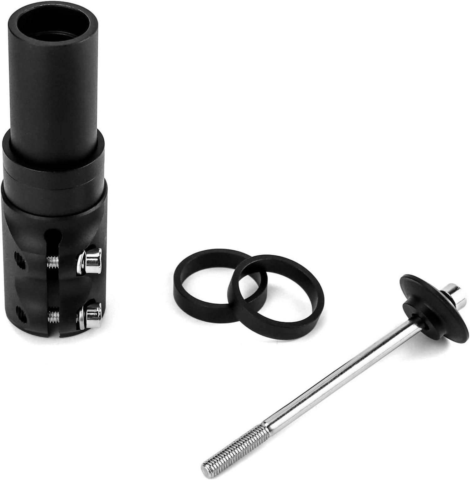 Fahrrad Lenkererhöhung Vorbau Adapter 28.6mm Schwarz E-Bike