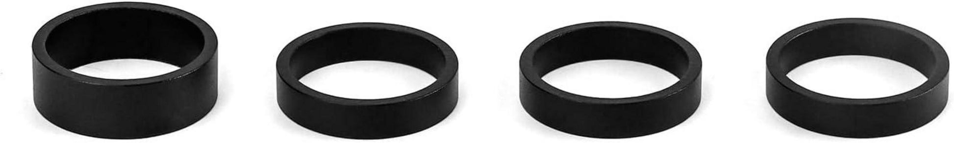 Fahrrad Lenkererhöhung Aluminium Vorbau Adapter 28.6mm 124mm Schwarz