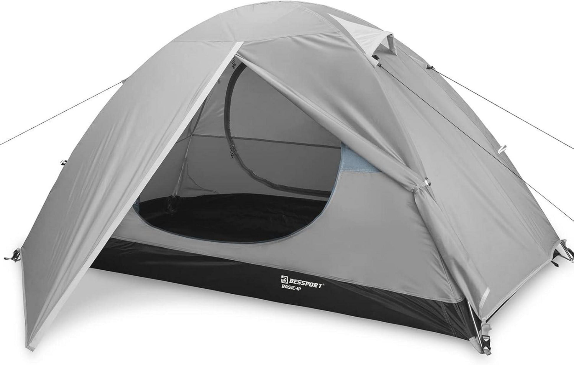 Ultraleichtes Camping Kuppelzelt für 1-3 Personen, 3-4