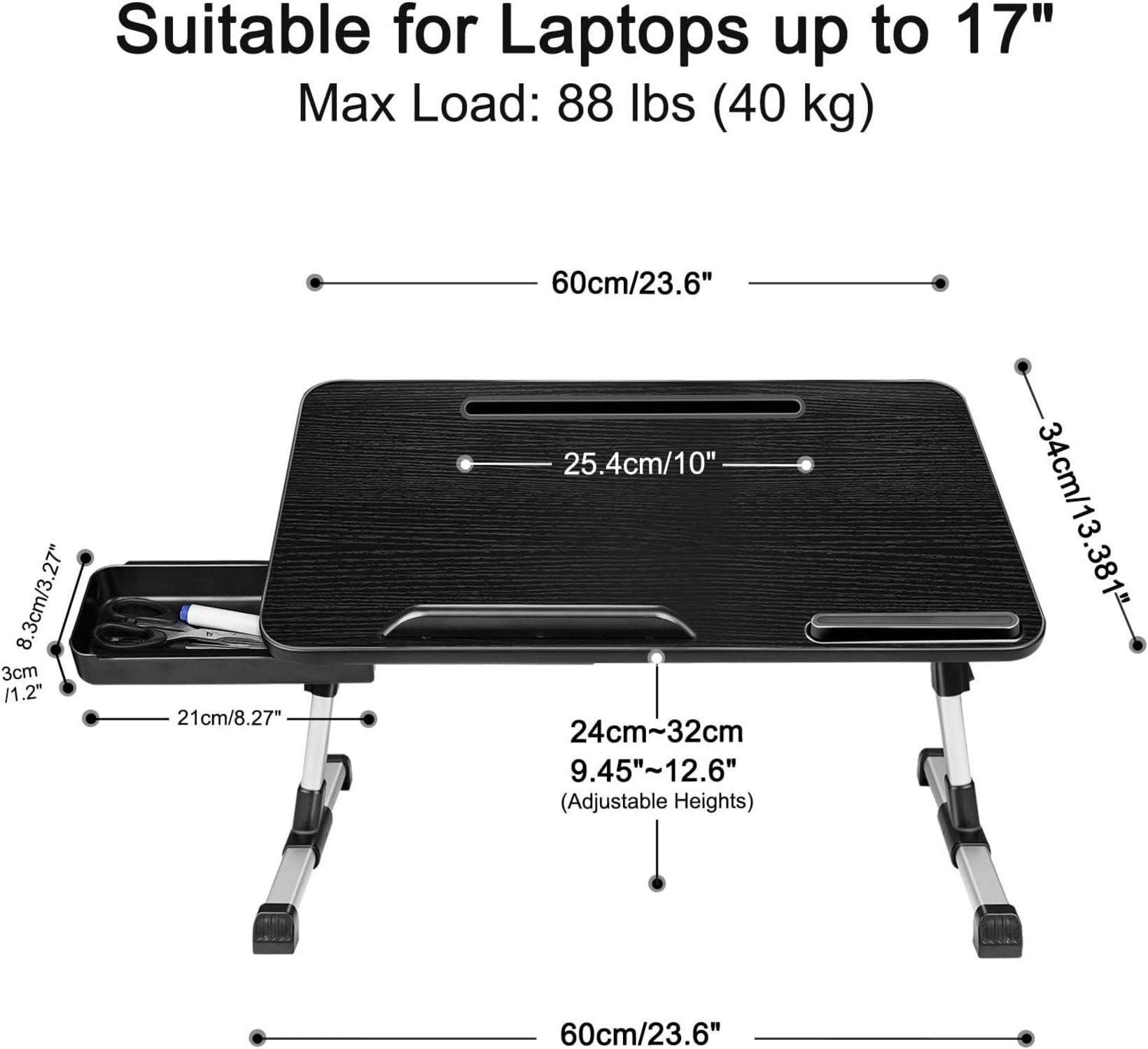 Laptoptisch Bett Höhenverstellbar Winkelverstellbar
