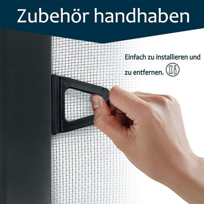 Fliegengitter Fenster 120x140cm – Insektenschutz ohne Bohren