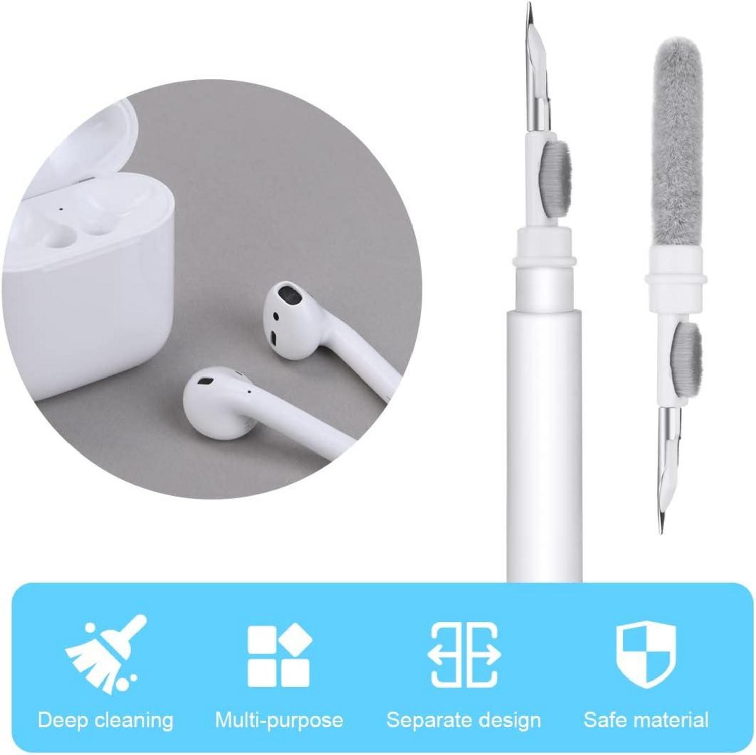 Vicloon Airpods Pro Reinigungsset 3 in 1 Multifunktionsstift weiche Bürste