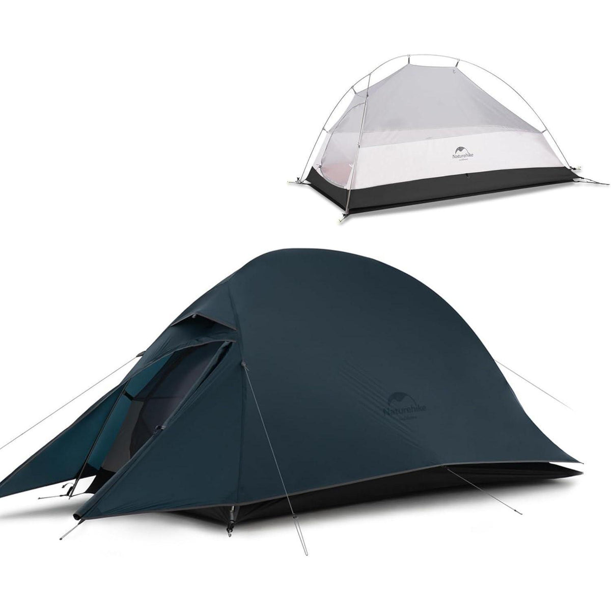 Leichtes 1-Personen Kuppelzelt für Camping & Wandern