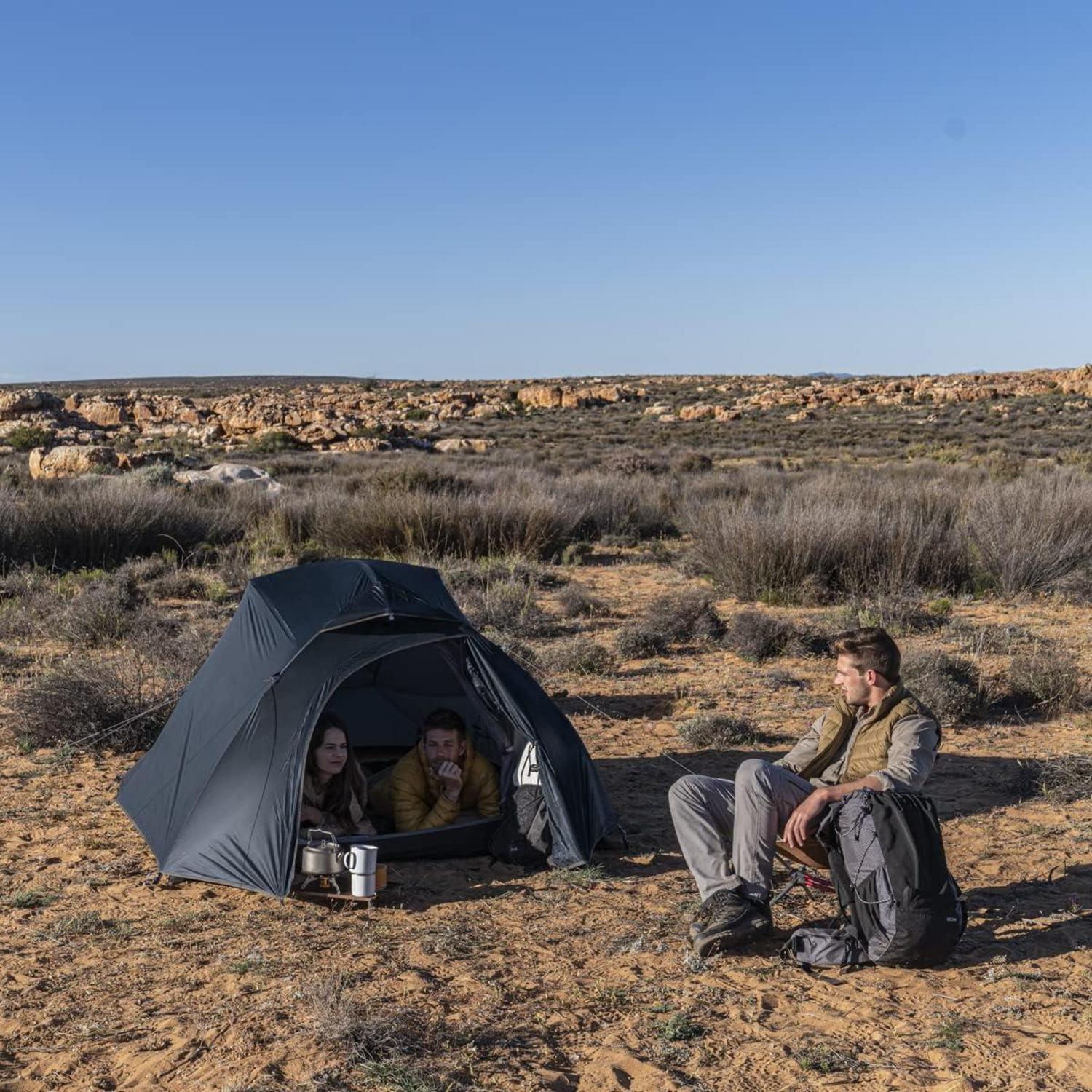 Ultraleichtes Zelt für 3 Personen, 3-4 Saison, Camping, Wandern, 20D