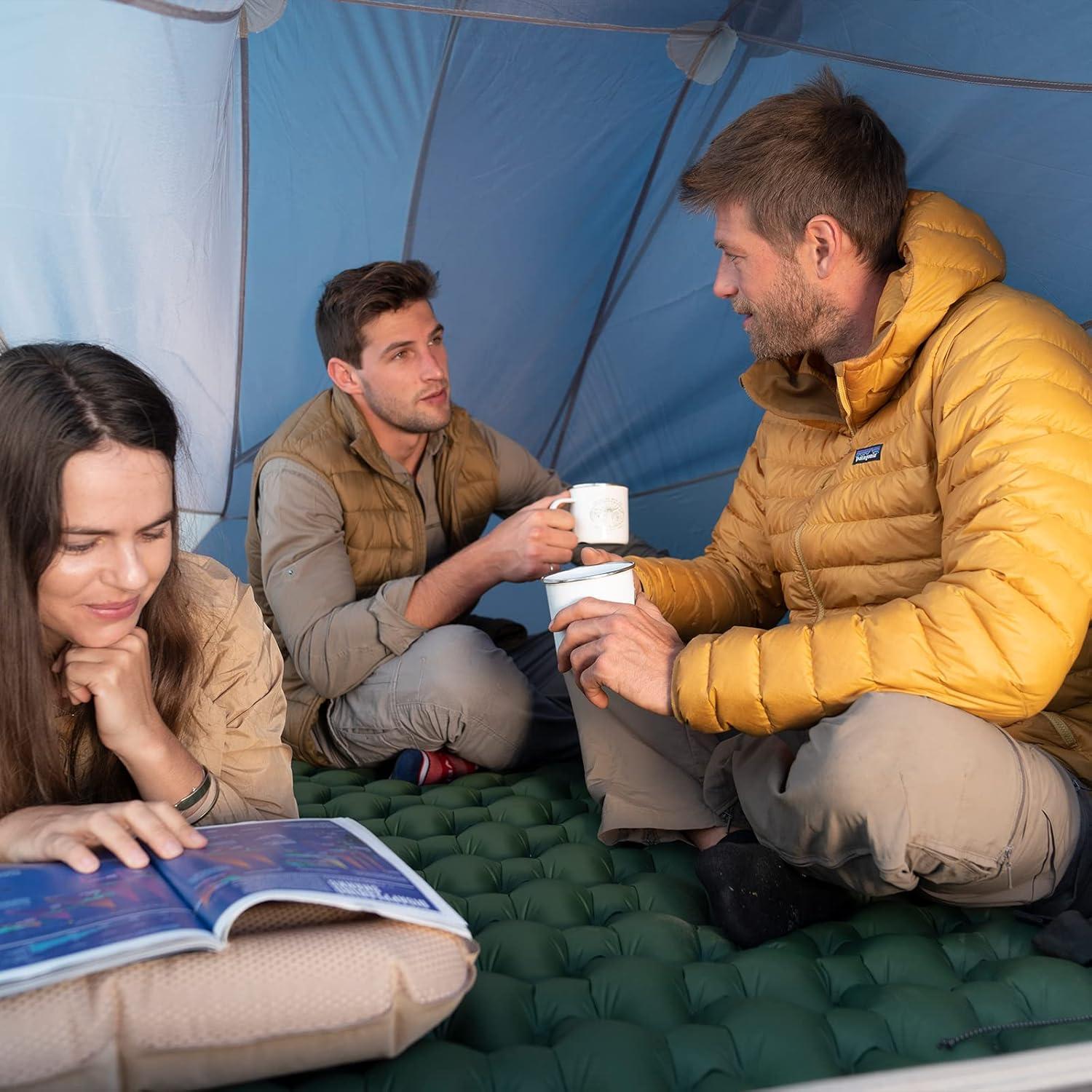 Ultraleichtes 3-Personen-Zelt Naturehike Cloud-up 3 Upgrade 4 Saison Camping
