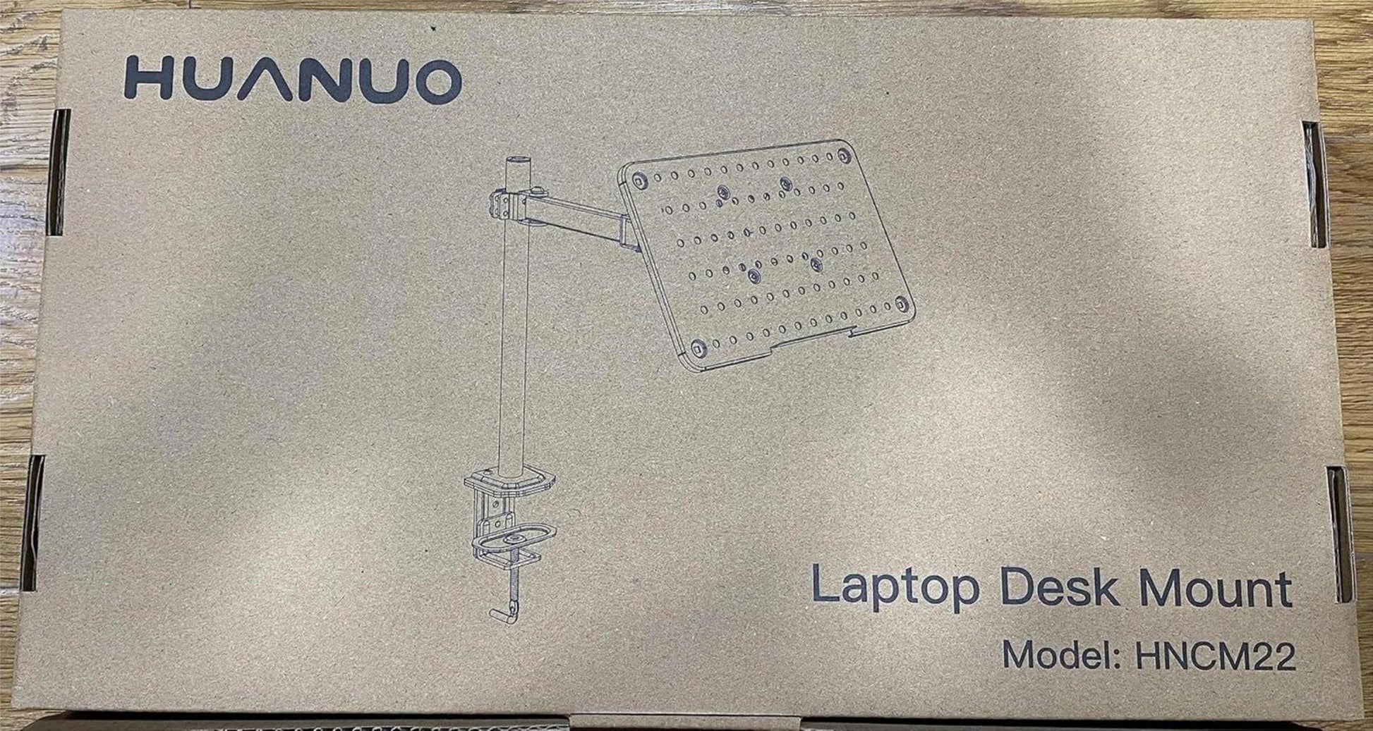 HUANUO Laptop Halterung für 16,5” Laptop und 13-35 Zoll Monitor