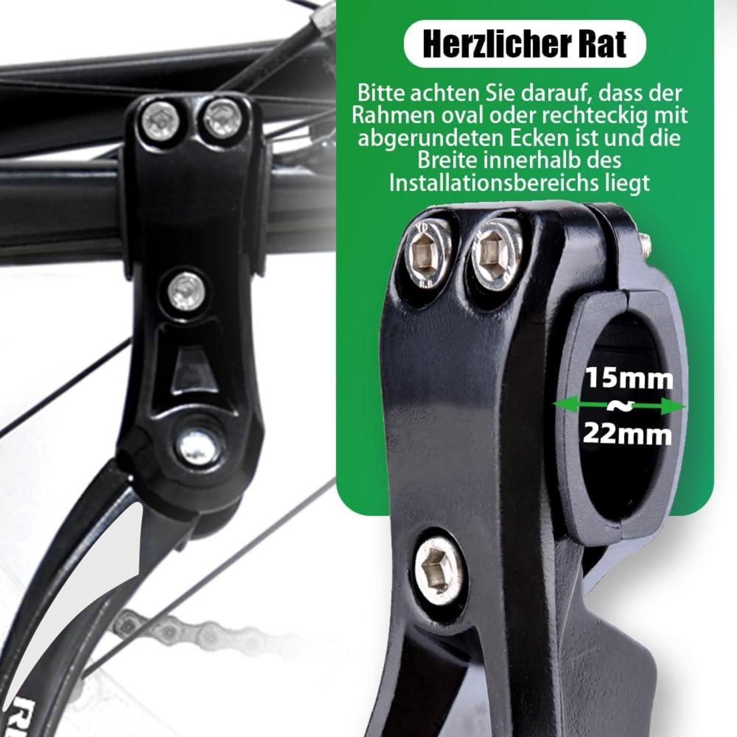 RBRL Fahrradständer 24-29 Zoll, Aluminiumlegierung Seitenständer, Höhenverstellbar
