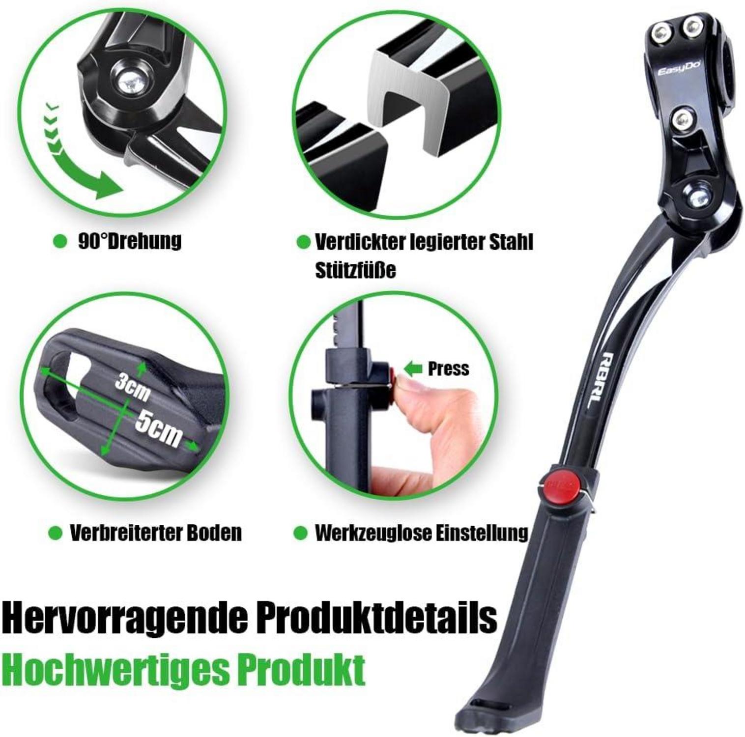 Fahrradständer 24-29 Zoll Aluminiumlegierung höhenverstellbar Mountainbike