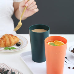 Kunststoffbecher 8er Set 450ml Trinkbecher für Kinder und