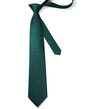 Krawatten-Set Herren Grün mit Einstecktuch – Elegant & Formal
