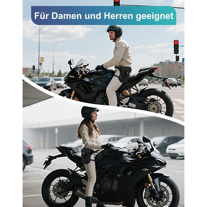 Motorrad Beintasche – Verstellbare Bauchtasche für Outdoor & Sport