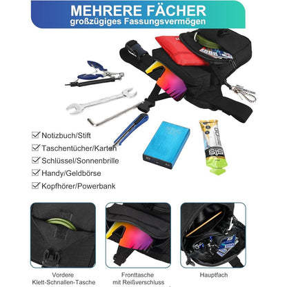 Motorrad Beintasche – Verstellbare Bauchtasche für Outdoor & Sport